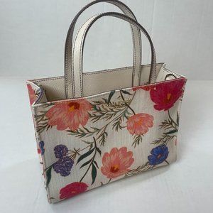 Kate Spade Thompson Street Fabric Sam Satchel Floral Print